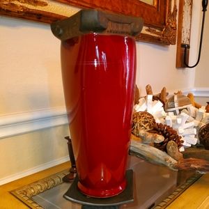 Beautiful "Rich Red" Vase